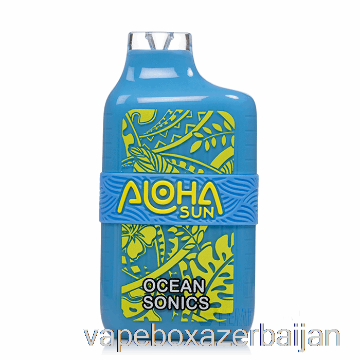 E-Juice Vape Aloha Sun 7000 Disposable Ocean Sonics
